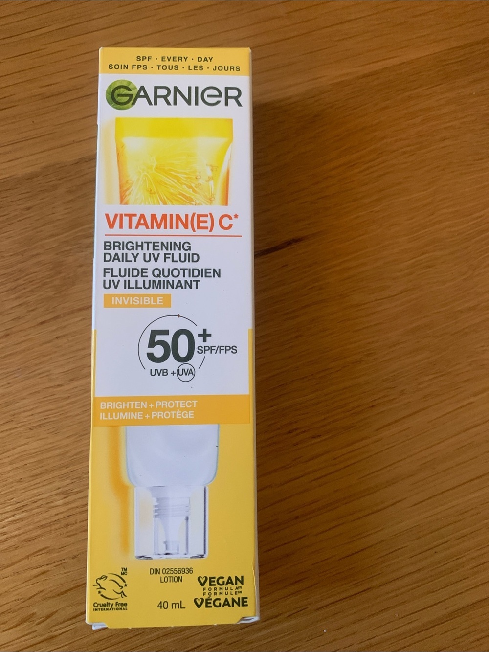 Garnier Vitamin(E) C Brightening Daily UV Fluid - 40ml - new!